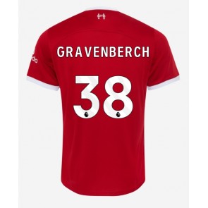 Liverpool Ryan Gravenberch #38 Koszulka Podstawowych 2023-24 Krótki Rękaw